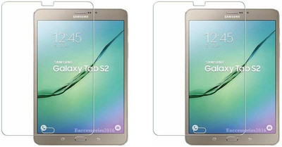 A-Allin1 Tempered Glass Guard for Samsung Galaxy Tab S2 T815(Pack of 2)