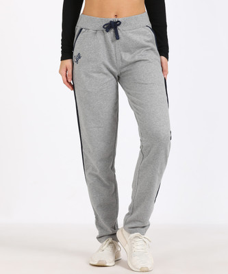 GAP Solid Women Grey Track Pants at flipkart