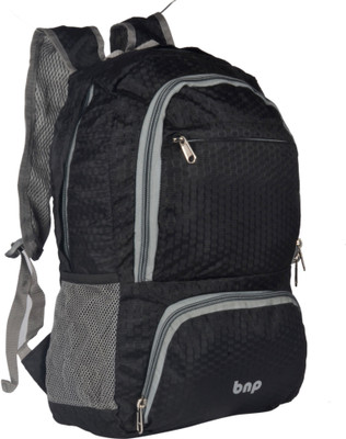 BAGS N PACKS Smart Casual Fold-able Day-pack Backpack Black Clr 15 L Backpack(Black)