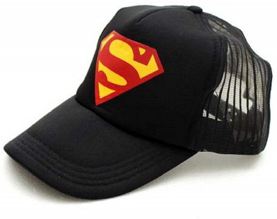 coupon KIDSVILLE Superman Print Cap | Alcove Superman Print Halfnet Baseball Cap