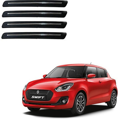 Autofetch Polypropylene Car Bumper Guard(Multicolor, Pack of 4, Maruti, New Swift)