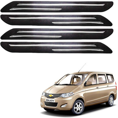 Autofetch Polypropylene Car Bumper Guard(Multicolor, Pack of 4, Chevrolet, Enjoy)