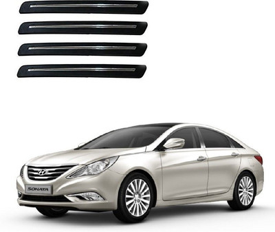 Autofetch Polypropylene Car Bumper Guard(Multicolor, Pack of 4, Hyundai, Sonata Embera)