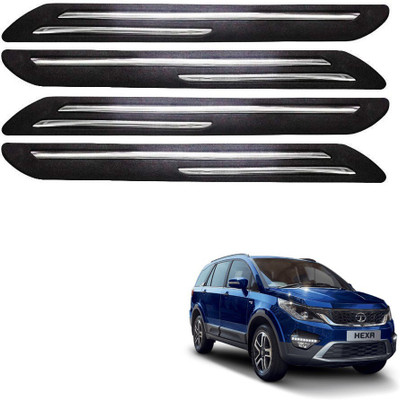 Autofetch Polypropylene Car Bumper Guard(Multicolor, Pack of 4, Tata, Hexa)