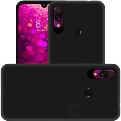 CASE CREATION Back Cover for New Xiaomi Redmi Y3 (2019)(Black, Shock Proof, Pack of: 1)