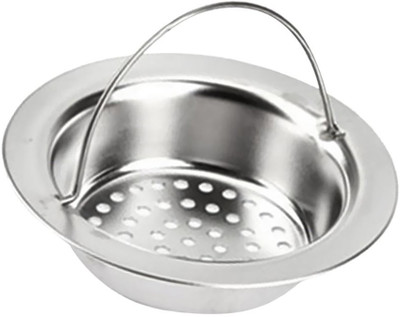 Maxxlite Basin Stainless Steel Push Down Strainer(11 cm Set of 1)