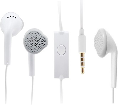 Aarzoomic Sa.ms_ung ys Hendfree J7 FOR J4/J5/J8/A20/A30/S8/S9/M21/M51/M31 Wired Headset(White, In the Ear)