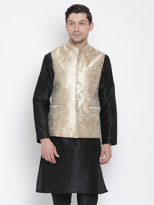 VASTRAMAY Sleeveless Printed Men Jacket