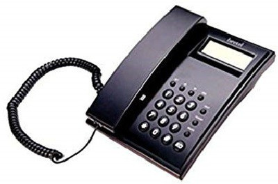 Beetel c51landline phone Corded & Cordless Landline Phone with Answering Machine(Black)
