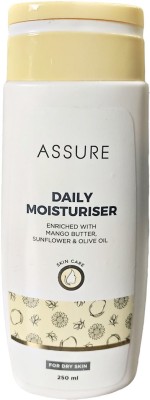 ASSURE Daily Moisturizer Enriched with Mango Butter, Sunflower Oil & Olive Oil(250 ml)