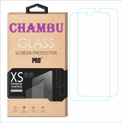 CHAMBU Tempered Glass Guard for Karbonn Smart A29(Pack of 2)