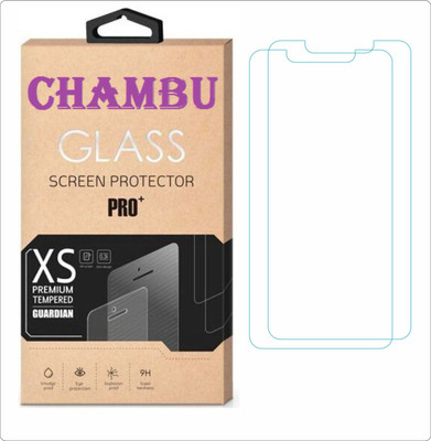 CHAMBU Tempered Glass Guard for MICROMAX X455(Pack of 2)