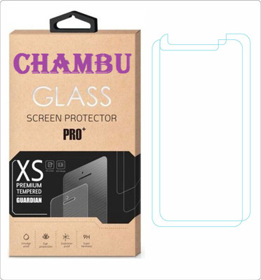 CHAMBU Tempered Glass Guard for SAMSUNG REX 60(Pack of 2)