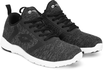 LOTTO Delta 2.0 Running Shoes For Men(Black, Grey)