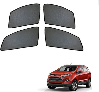 AuTO ADDiCT Side Window Sun Shade For Ford Ecosport(Black)