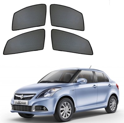 AuTO ADDiCT Side Window Sun Shade For Maruti Suzuki Swift Dzire(Black)