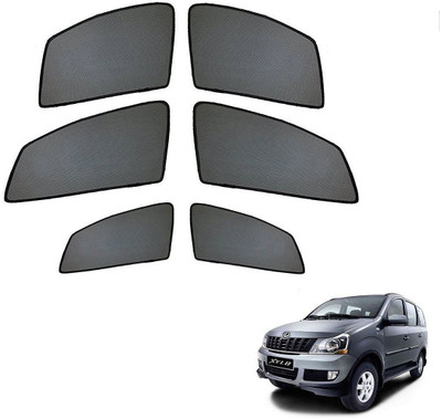 AuTO ADDiCT Side Window Sun Shade For Mahindra Xylo(Black)