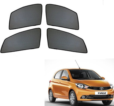 KOZDIKO Side Window Sun Shade For Tata Tiago(Black)