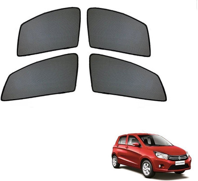 AuTO ADDiCT Side Window Sun Shade For Maruti Suzuki Celerio(Black)