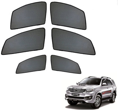 KOZDIKO Side Window Sun Shade For Toyota Fortuner(Black)