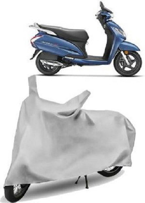 AutoRash Two Wheeler Cover for Honda(Activa 5G, Silver)