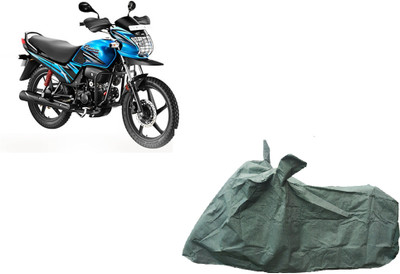ANLOPE Two Wheeler Cover for Hero(Passion Pro TR, Green)