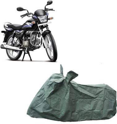 ANLOPE Two Wheeler Cover for Hero(Splendor Pro, Green)