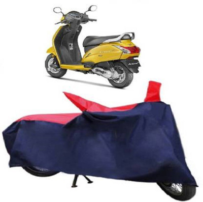 AutoRash Two Wheeler Cover for Honda(Activa 5G, Red, Blue)