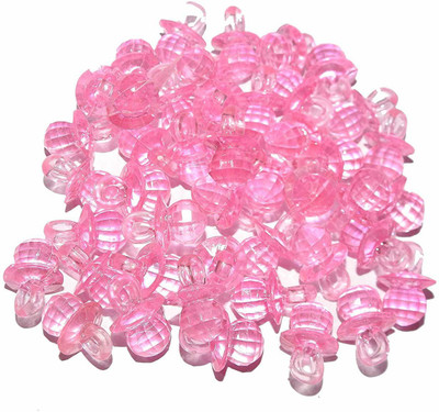CHL SET OF 1 COLOR CRYSTAL LOVELY PINK BELLS SET OF 400