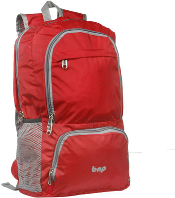 BAGS N PACKS Fold-able Day-pack Backpack 15 Lit Red Clr 15 L Backpack(Red)
