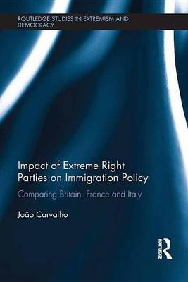 Impact of Extreme Right Parties on Immigration Policy(English, Electronic book text, Carvalho Joao)