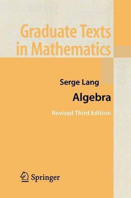 Algebra(English, Paperback, Lang Serge)