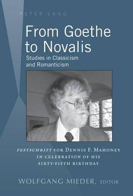 From Goethe to Novalis(English, Hardcover, unknown)