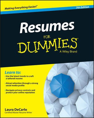Resumes For Dummies(English, Electronic book text, DeCarlo Laura)