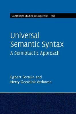 Universal Semantic Syntax(English, Hardcover, Fortuin Egbert)