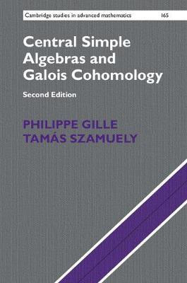 Central Simple Algebras and Galois Cohomology(English, Hardcover, Gille Philippe)