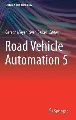 Road Vehicle Automation 5(English, Hardcover, unknown)