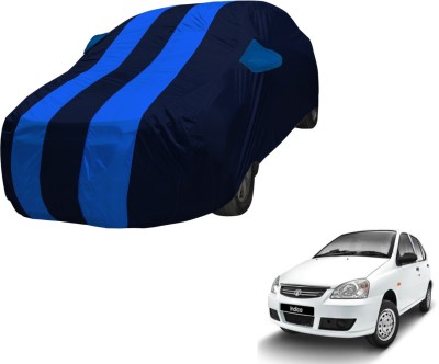 Amanzo Car Cover For Tata Indica (With Mirror Pockets)(Blue, Blue)