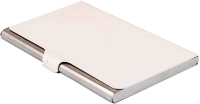 yorick Bi-Fold Business Credit Card Case, Atm,Visiting Card Holder, Pan Card/ID Card Holder Genuine Accessory 10 Card Holder(Set of 2, White)