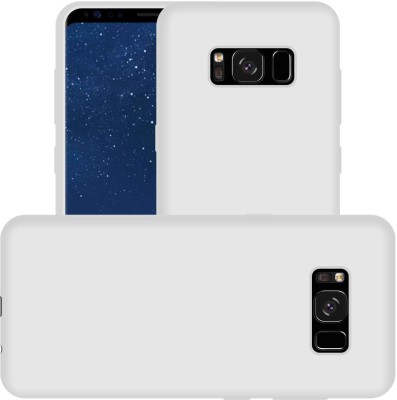 CASE CREATION Back Cover for New Samsung Galaxy S8 (2019)(White, Shock Proof, Silicon, Pack of: 1)