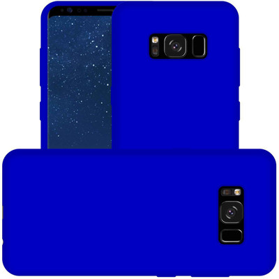 CASE CREATION Back Cover for New Samsung Galaxy S8 Plus (2019)(Blue, Shock Proof, Silicon, Pack of: 1)