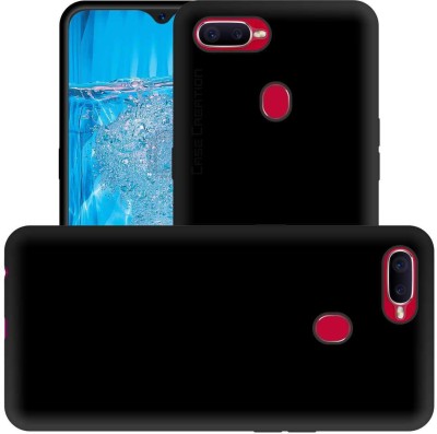 CASE CREATION Back Cover for New Oppo A5s (2019)(Black, Shock Proof, Pack of: 1)