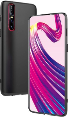 Aaralhub Back Cover for Vivo V15 Pro(Black, Shock Proof, Silicon, Pack of: 1)