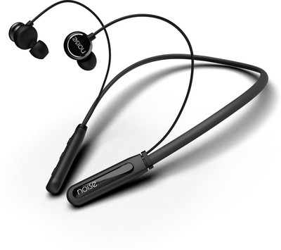 Noise Tune ELITE Neckband Bluetooth Headset(Midnight Black, In the Ear)