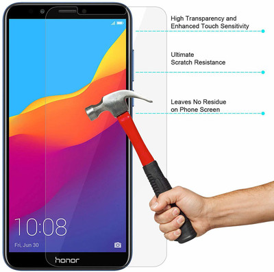 thogai Tempered Glass Guard for Honor 7A(Pack of 1)