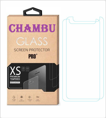 CHAMBU Tempered Glass Guard for Karbonn S2 Titanium(Pack of 2)