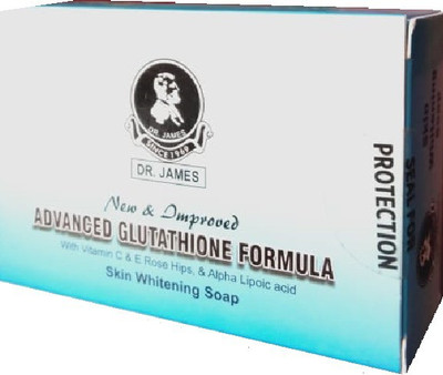 DR. JAMES Glutathione Whitening Soap For Healthy Glowing Skin(135 g)