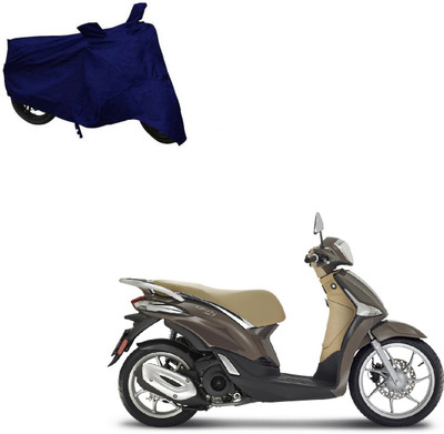 AuTO ADDiCT Waterproof Two Wheeler Cover for Piaggio(Libero, Blue)