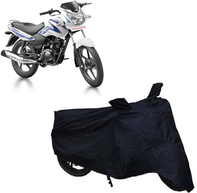 ROYAL AUTO MART Two Wheeler Cover for TVS(Sport, Black)