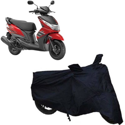 ROYAL AUTO MART Two Wheeler Cover for Yamaha(Ray Z, Black)